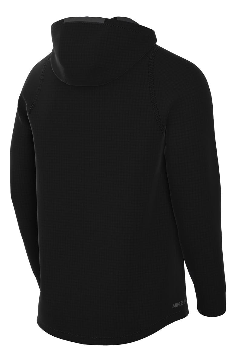 Nike Pro Therma-FIT Full Zip Hoodie, Alternate, color, 