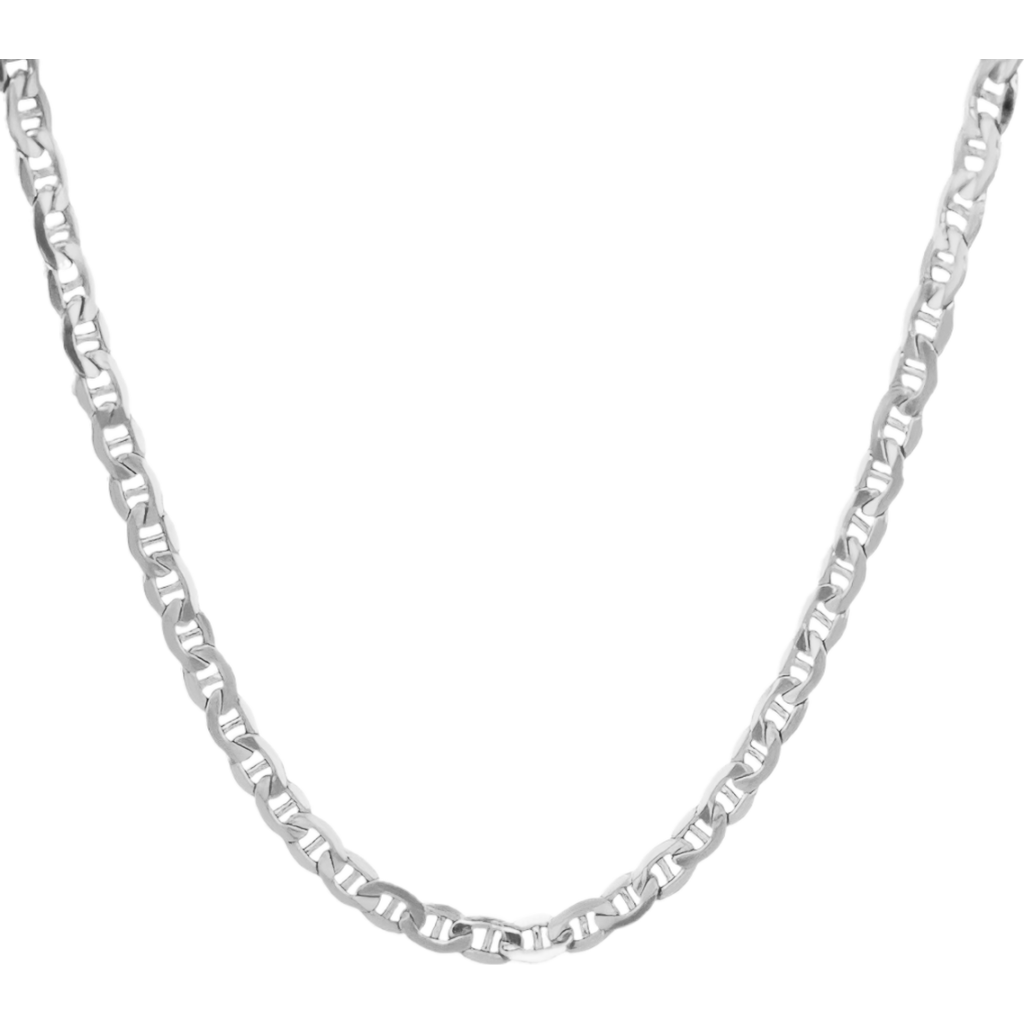 Donatello Gian Sterling Silver Flat Fancy Necklace In Silver