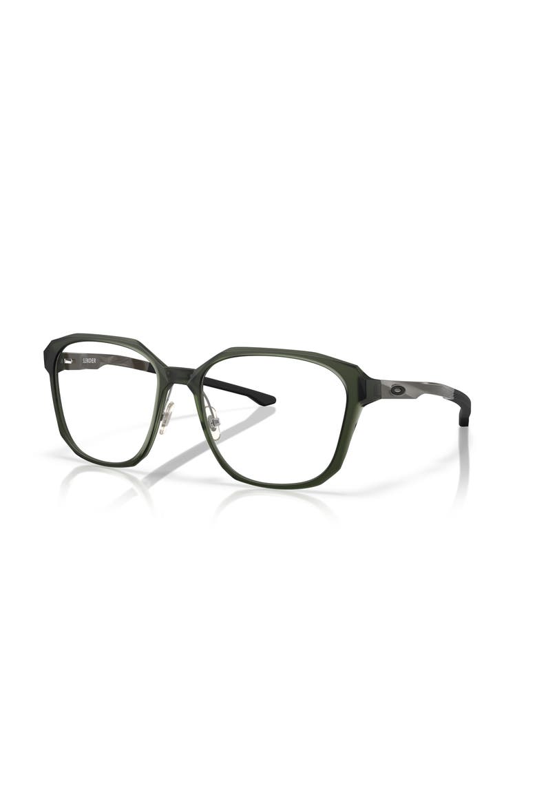 57mm Square optical glasses, Main, color, Green