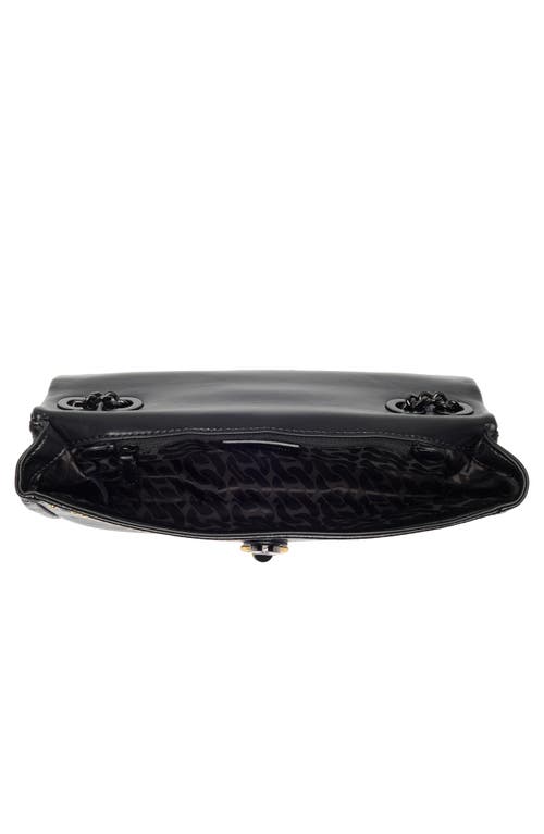 Rebecca Minkoff Edie Medium Studded Leather Crossbody Bag In Black