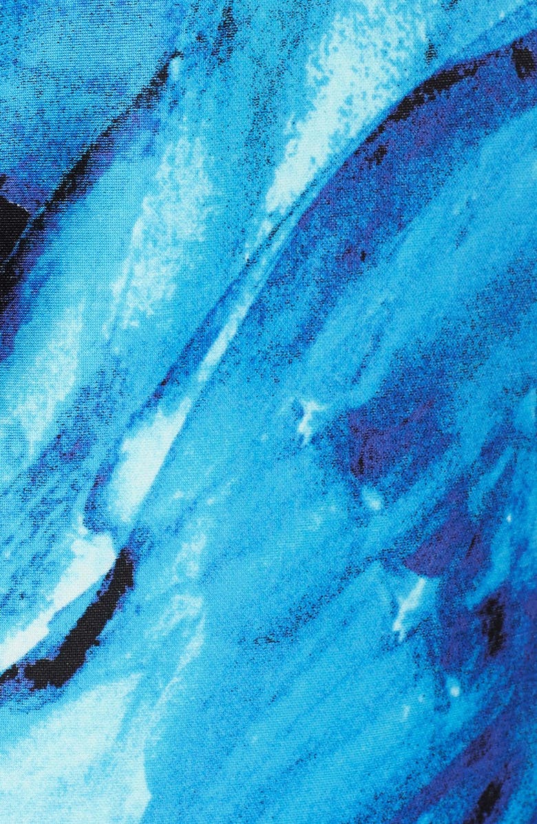 Donna Ricco Print Scuba Sheath Dress, Alternate, color, 