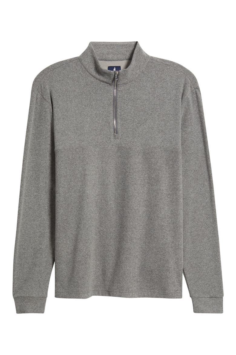 Mikey Quarter Zip Pullover, Alternate, color, SMOKE