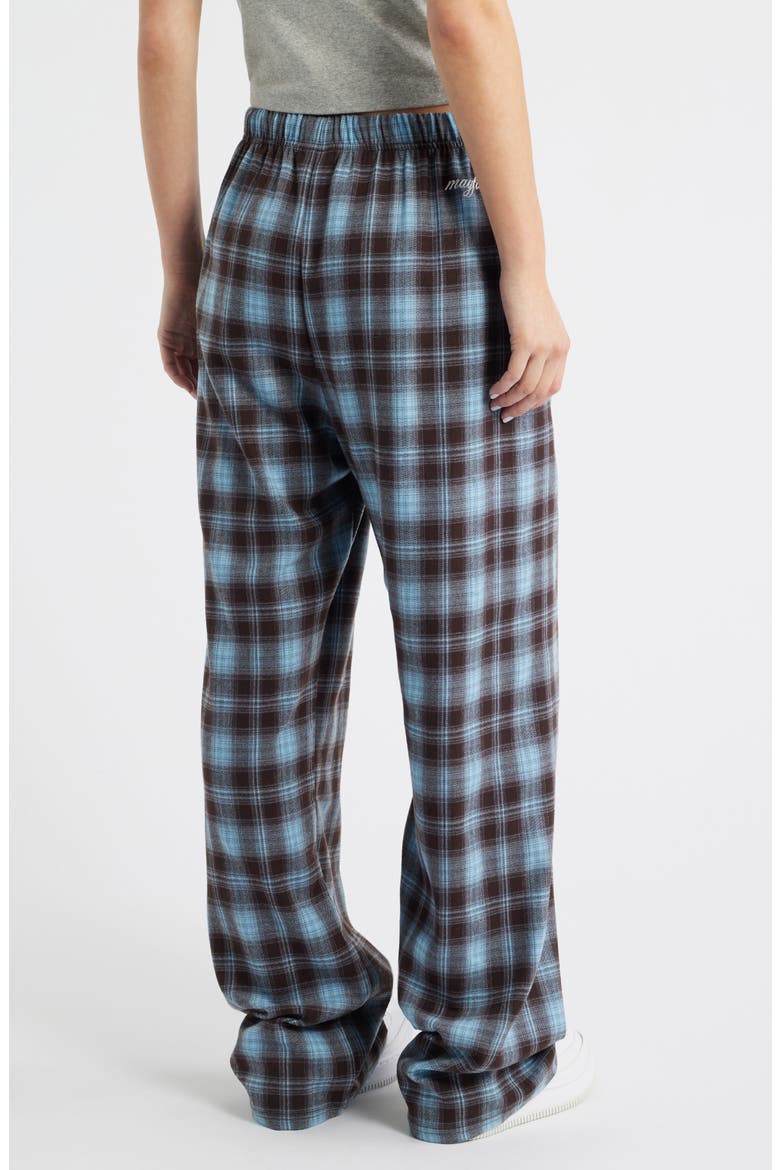 On Cloud 99 Wide Leg Pants, Alternate, color, BROWN/ BLUE