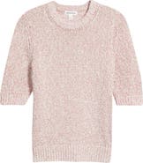 Nordstrom Elbow Sleeve Linen & Cotton Blend Sweater