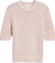 Nordstrom Elbow Sleeve Linen & Cotton Blend Sweater