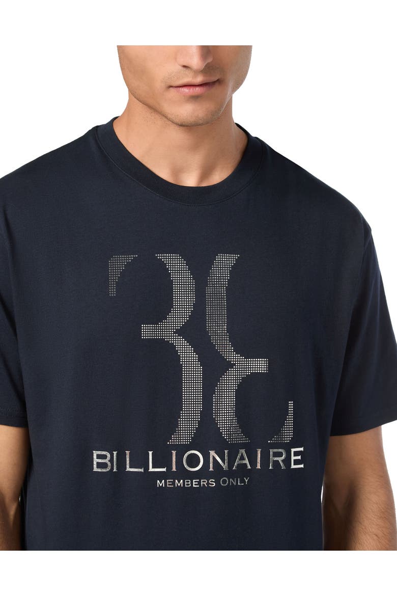 T-Shirt Round Neck Men, Alternate, color, darkblue