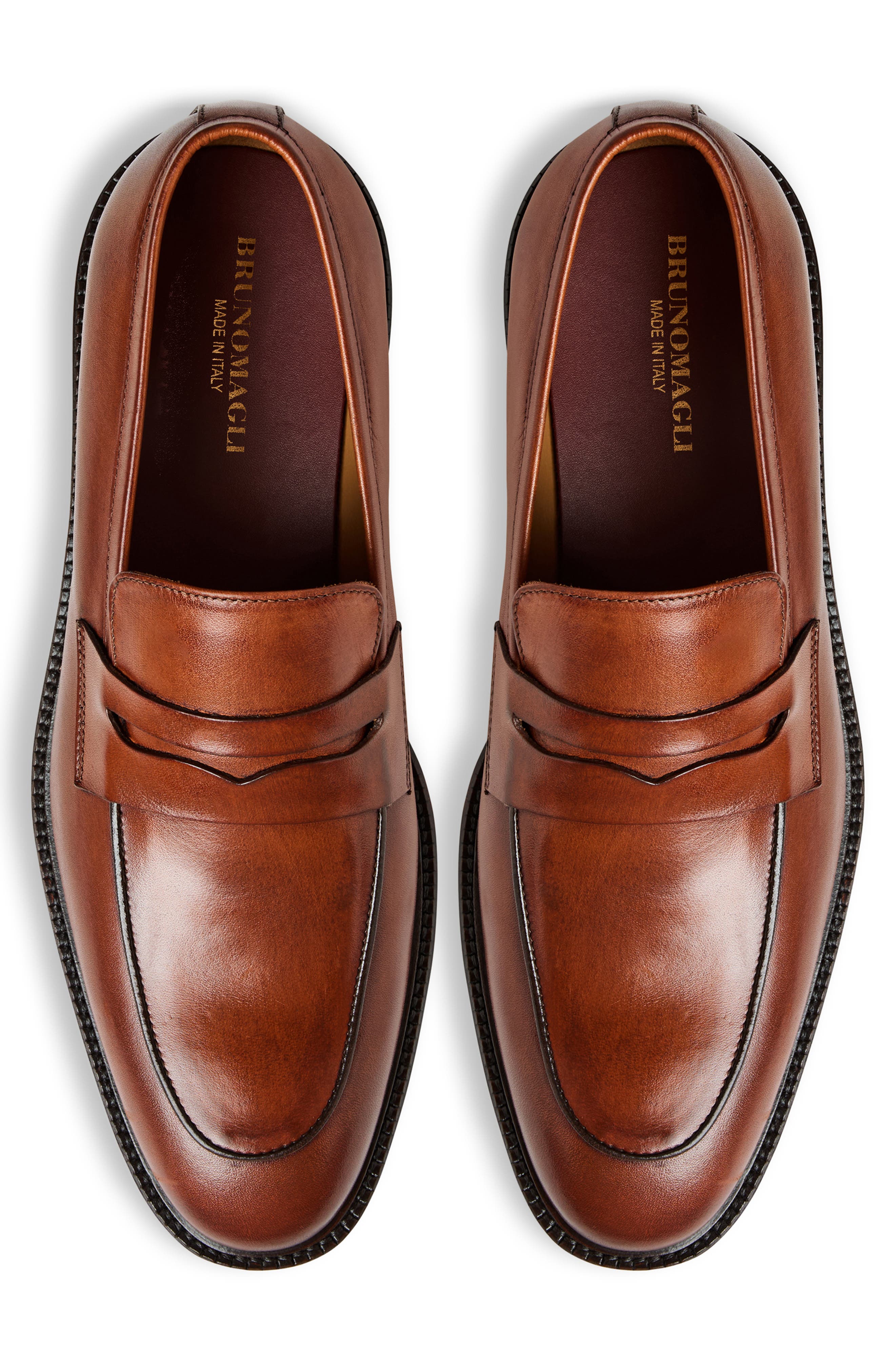 Volano Penny Loafer, Alternate, color, COGNAC LEATHER