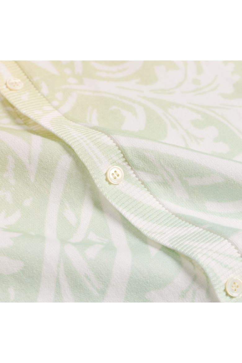 Jacquard Knit Monogram Shirt, Alternate, color, Citron Ombre