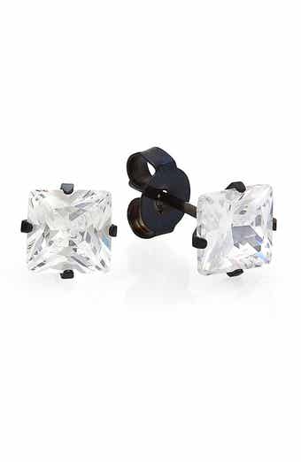Cubic Zirconia Stud Earrings