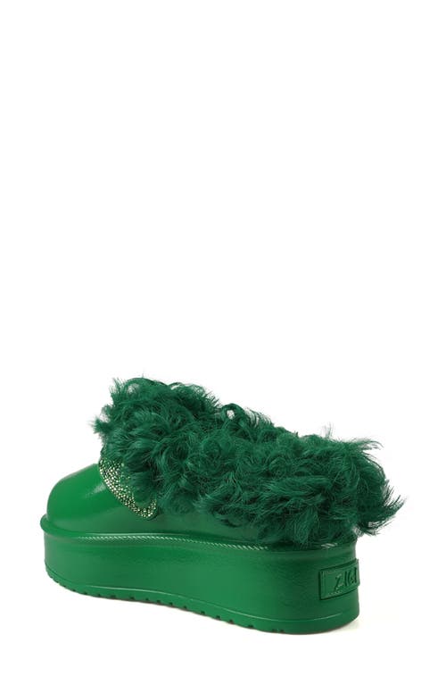 ARTISAN CRAFTED BY ZIGI ARTISAN CRAFTED BY ZIGI SHERIDAN FAUX FUR PLATFORM SLIPPER 