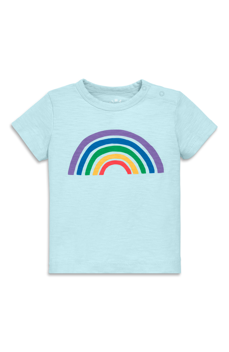 Primary Baby Cutout Rainbow Tee, Main, color, 