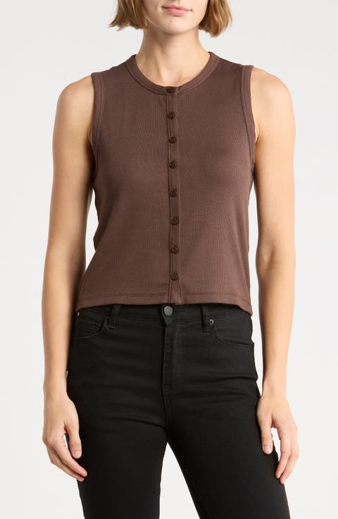 Essie Rib Crop Tank