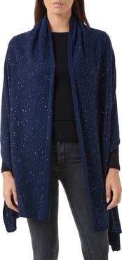 Sofia Cashmere Sequin Wool & Cashmere Blend Wrap