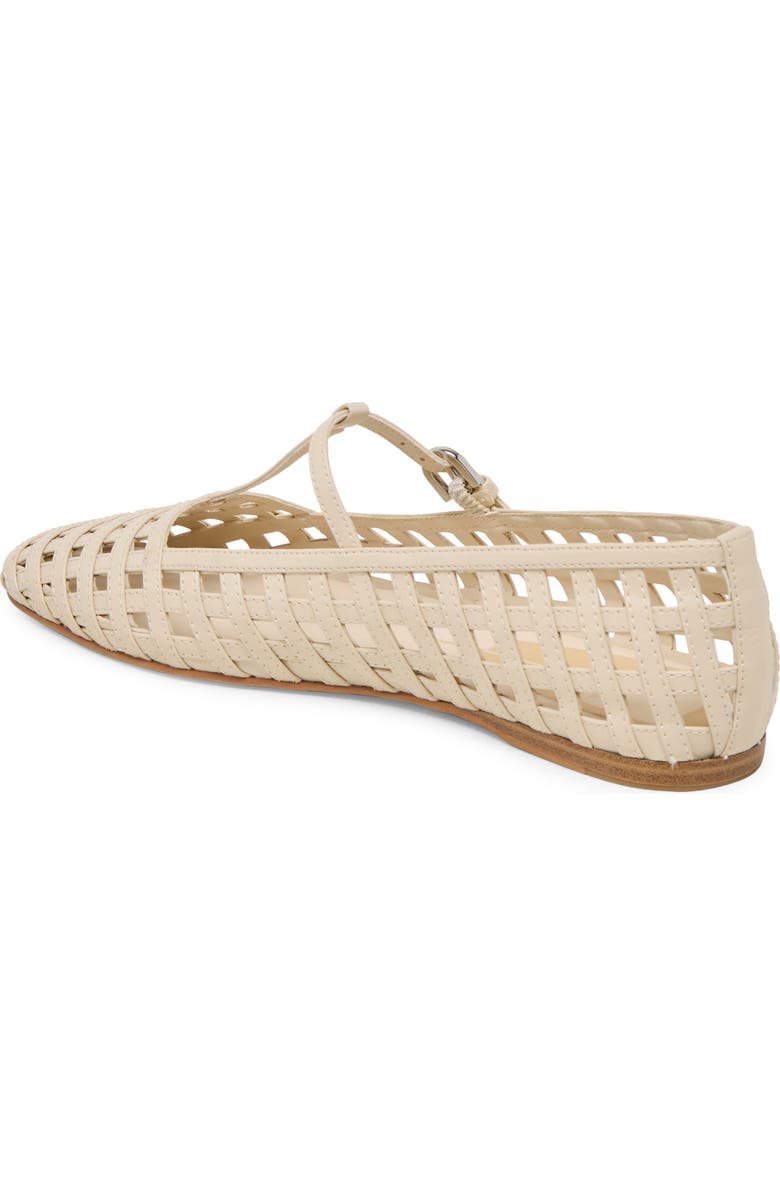 Dolce Vita Rains T-Strap Flat, Alternate, color, Ivory Leather