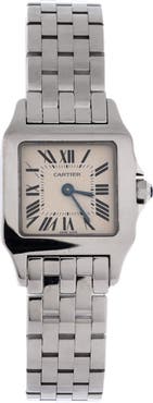 Pre-Owned Cartier Santos Demoiselle Quartz Watch Stainless Steel 20