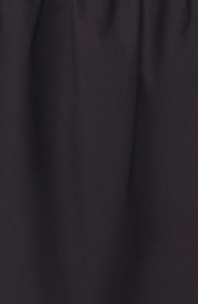 Ted Baker Valentina Mixed Media Minidress, Alternate, color, Rich Black