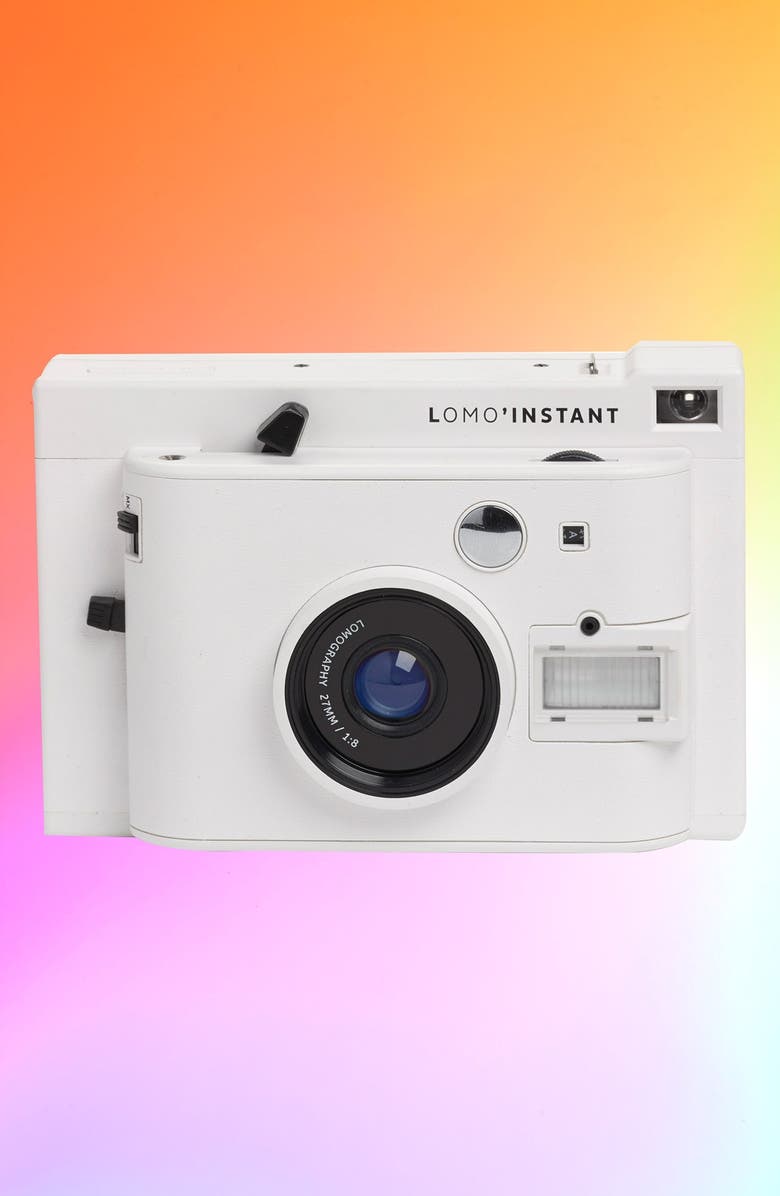 Lomography 'Lomo'Instant - White Edition' Instant Camera, Main, color,