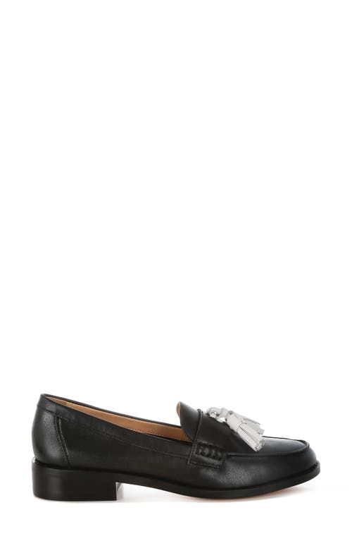 Rag & Co Yelena Tassel Loafer In Black