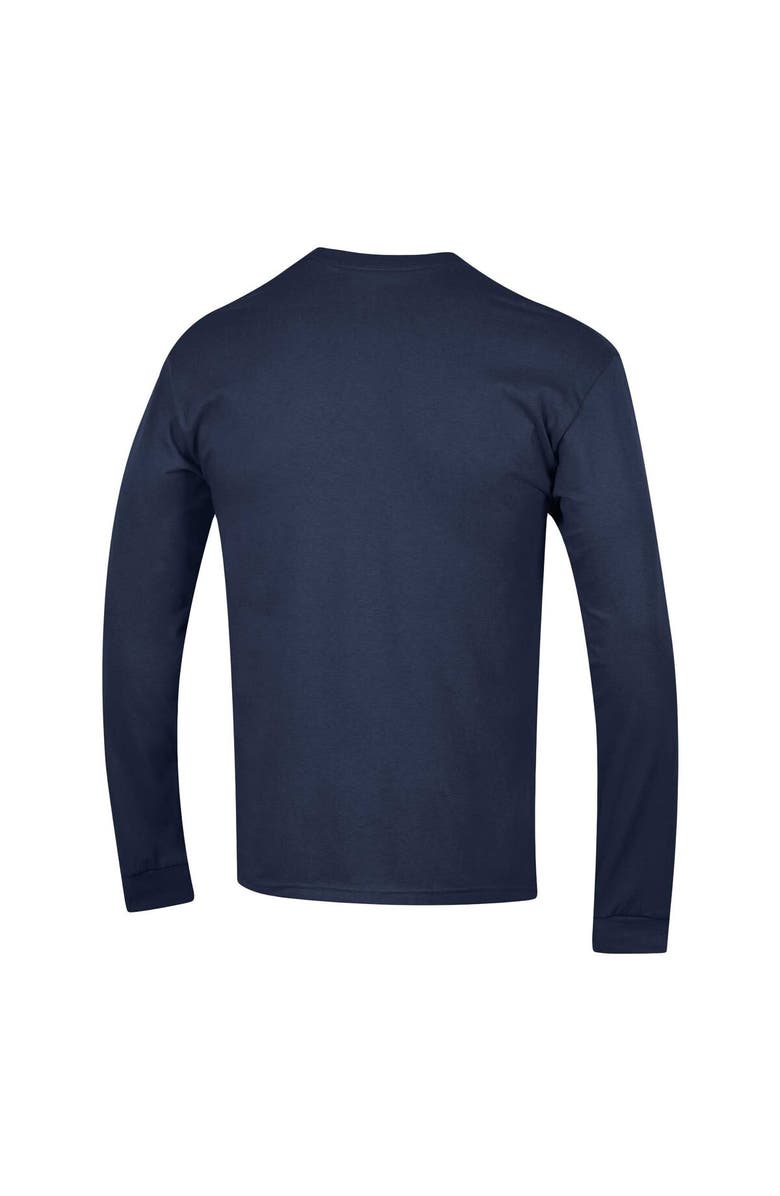 Champion Men's Champion Navy Gonzaga Bulldogs Basketball Icon Long Sleeve T-Shirt, Alternate, color, 