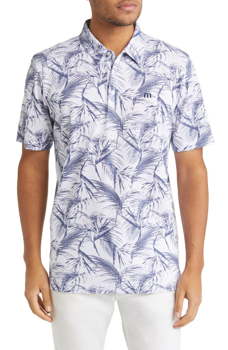 TravisMathew Around the Bay Cotton Blend Polo, Main, color, 