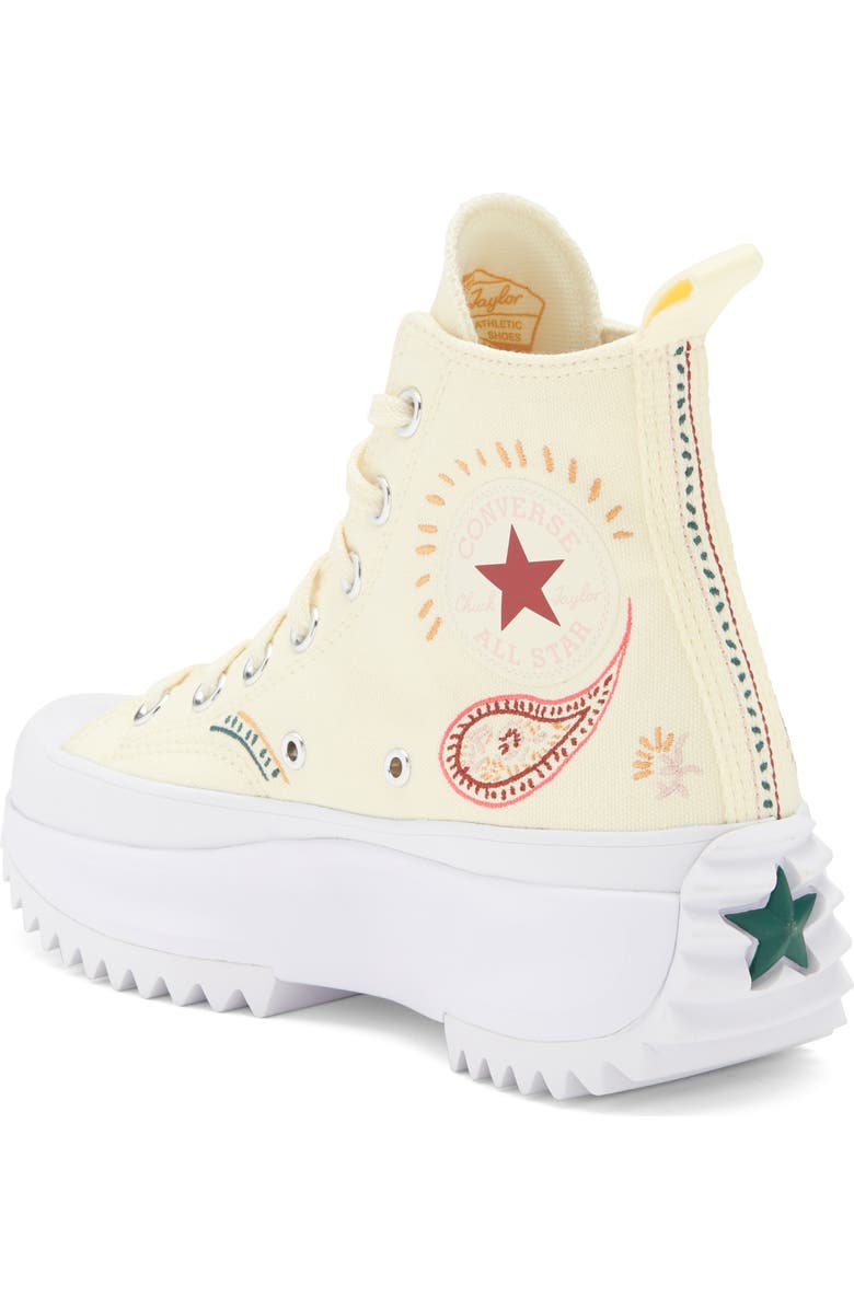 Converse Chuck Taylor<sup>®</sup> All Star<sup>®</sup> Run Star Hike High Top Platform Sneaker, Alternate, color,