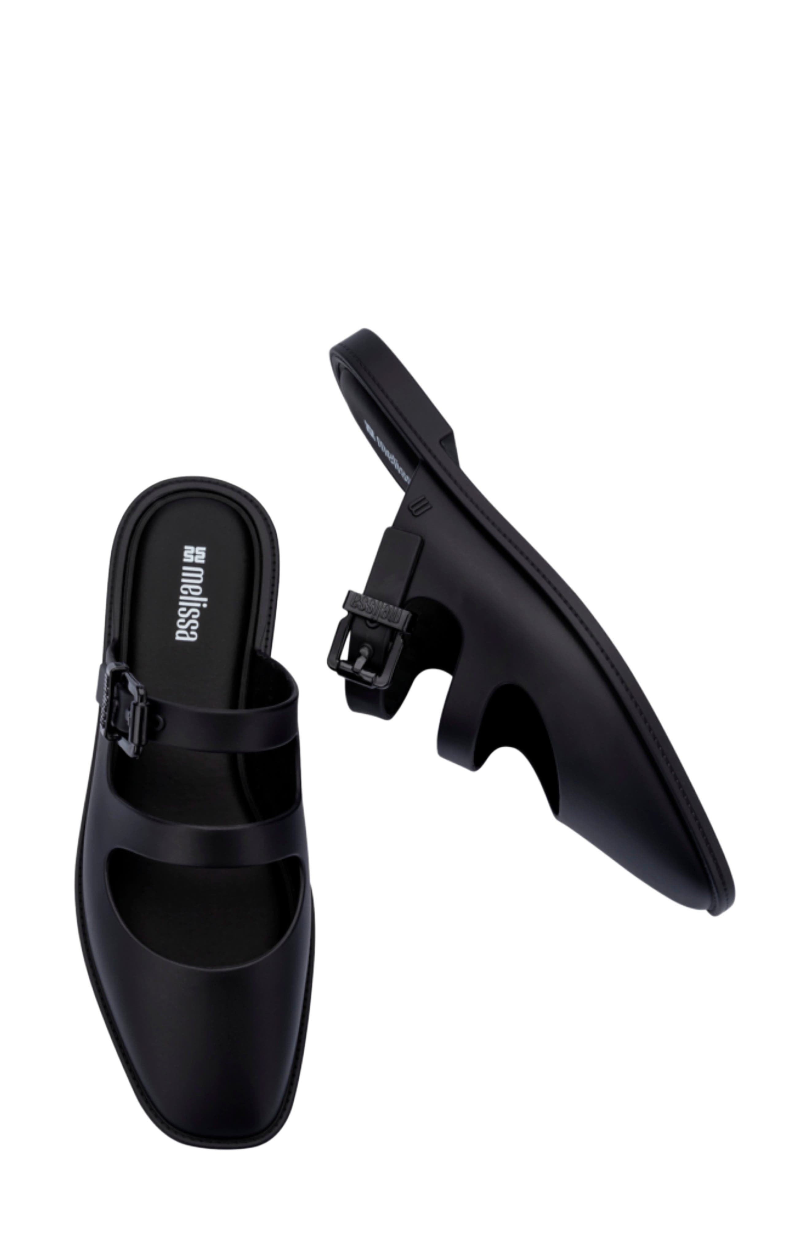 Melissa Anastasia Mary Jane Mule, Alternate, color, Matte Black