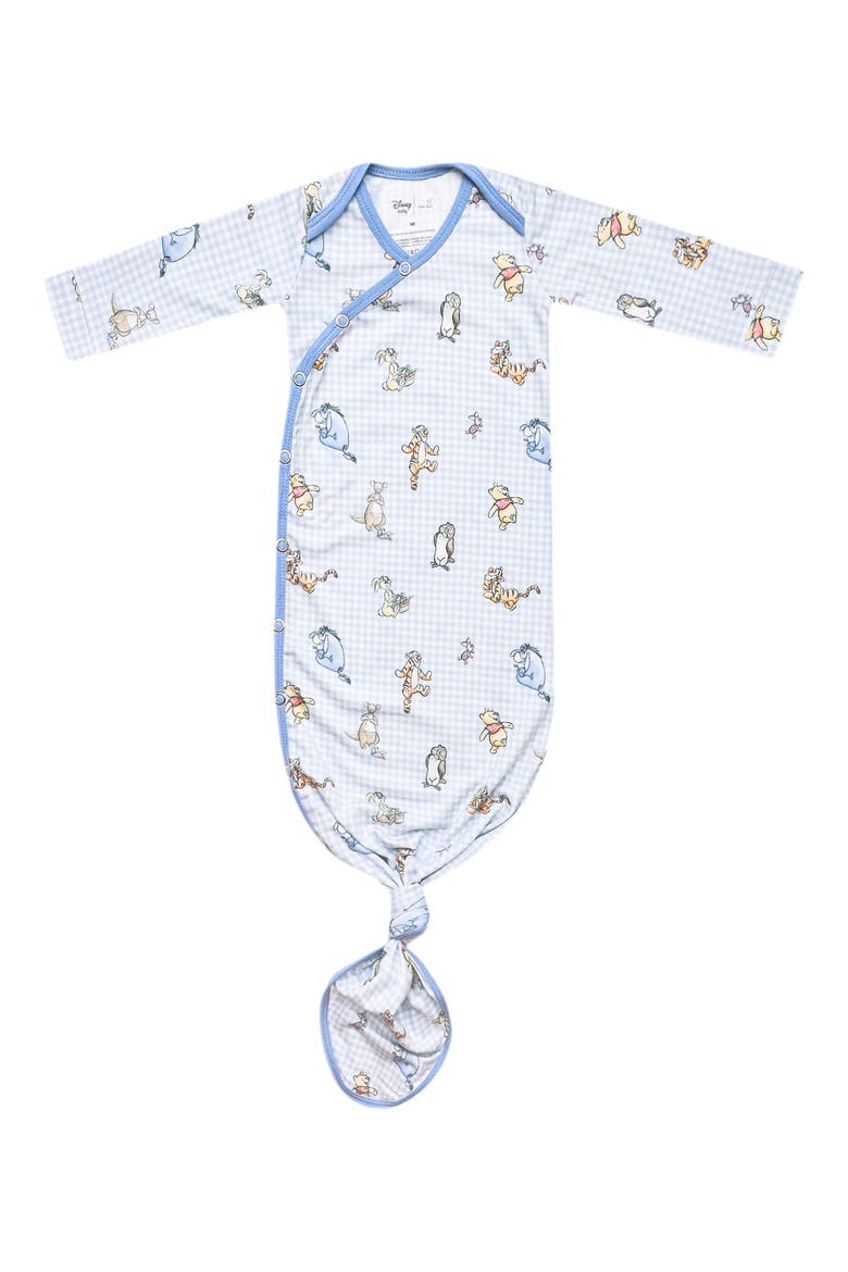 Winnie the Pooh & Friends Knotted Gown, Main, color, WINNE THE POOH