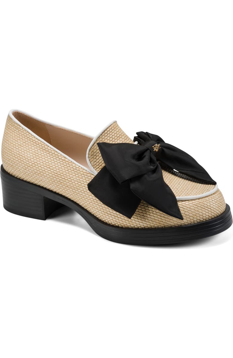 KARL LAGERFELD PARIS Camilia Bow Loafer, Main, color,