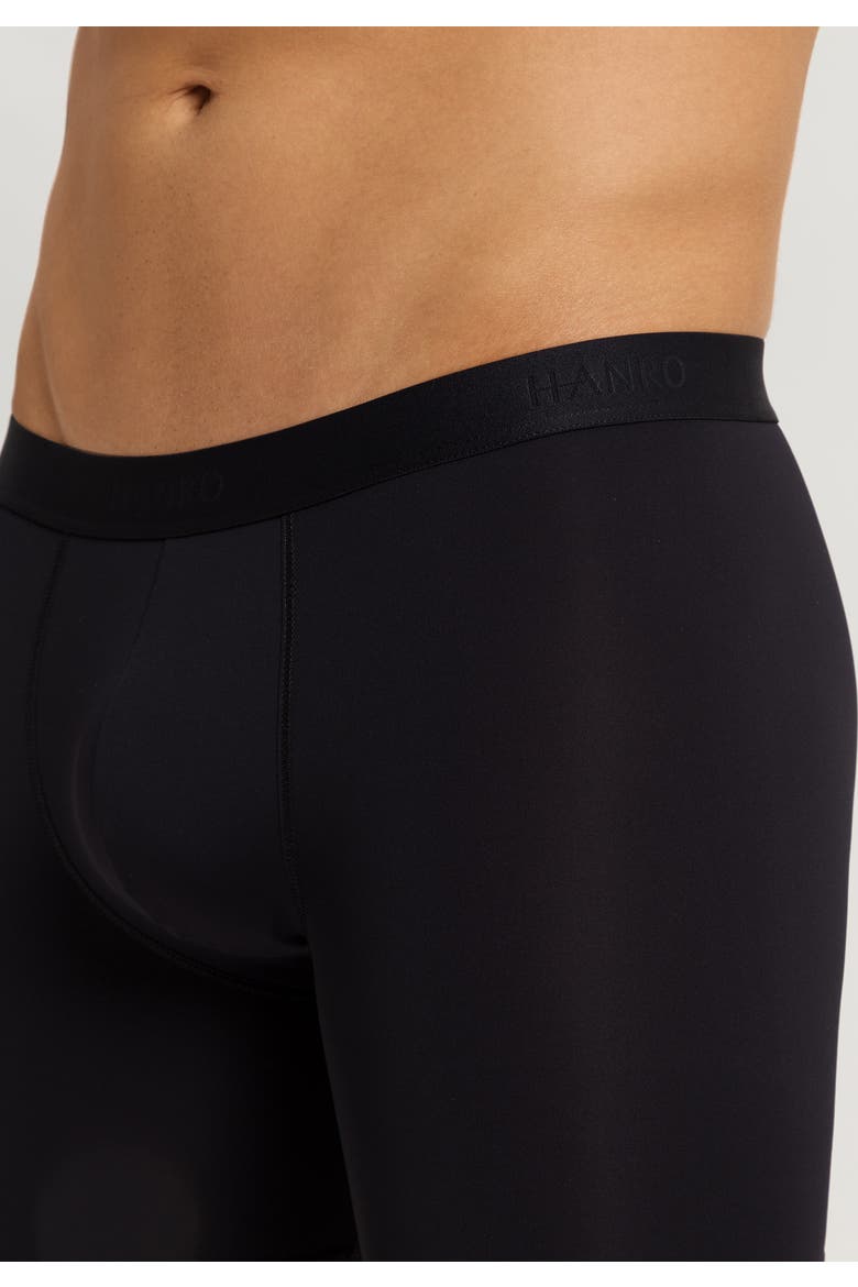 Micro Touch Long Boxer Brief, Alternate, color, Black