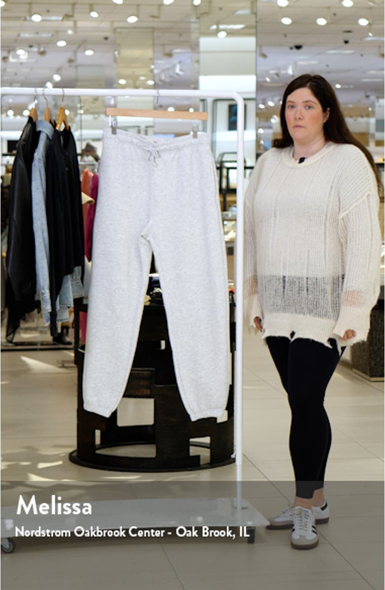 Cotton Blend Joggers, sales video thumbnail