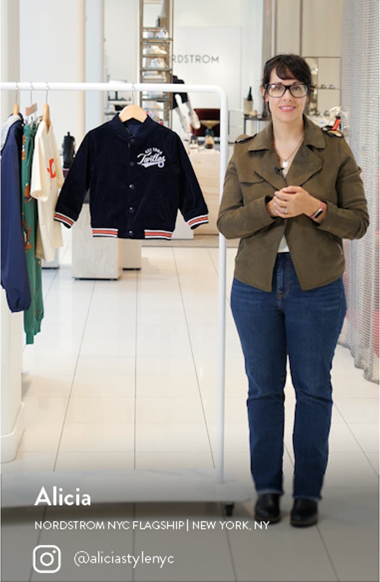 x Teenage Mutant Ninja Turtles<sup>®</sup> Kids' Reversible Varsity Jacket, sales video thumbnail