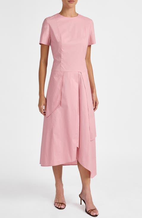 Madeline Multi-Panel Dress in Stretch Cotton