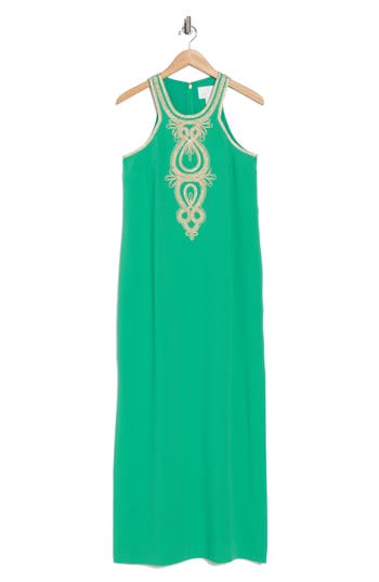 Lilly Pulitzer ® Taylane Embroidered Maxi Dress In Green