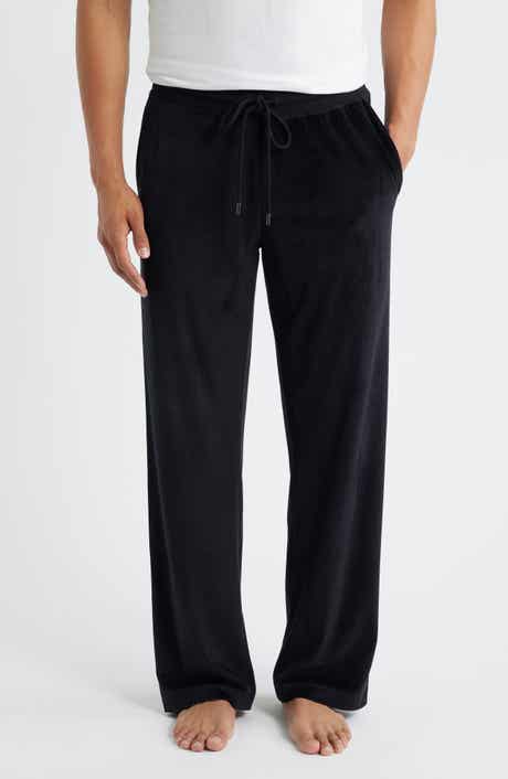 Daniel Buchler Velour Jacquard Pajama Pants