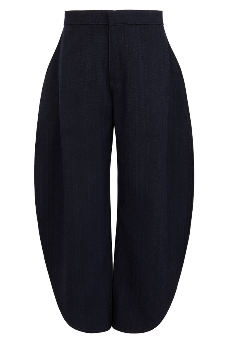 Petal Wide Leg Wool Jeans, Main, color, NUIT REVERSE