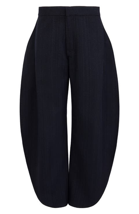 Petal Wide Leg Wool Jeans