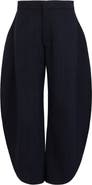 Alaïa Petal Wide Leg Wool Jeans
