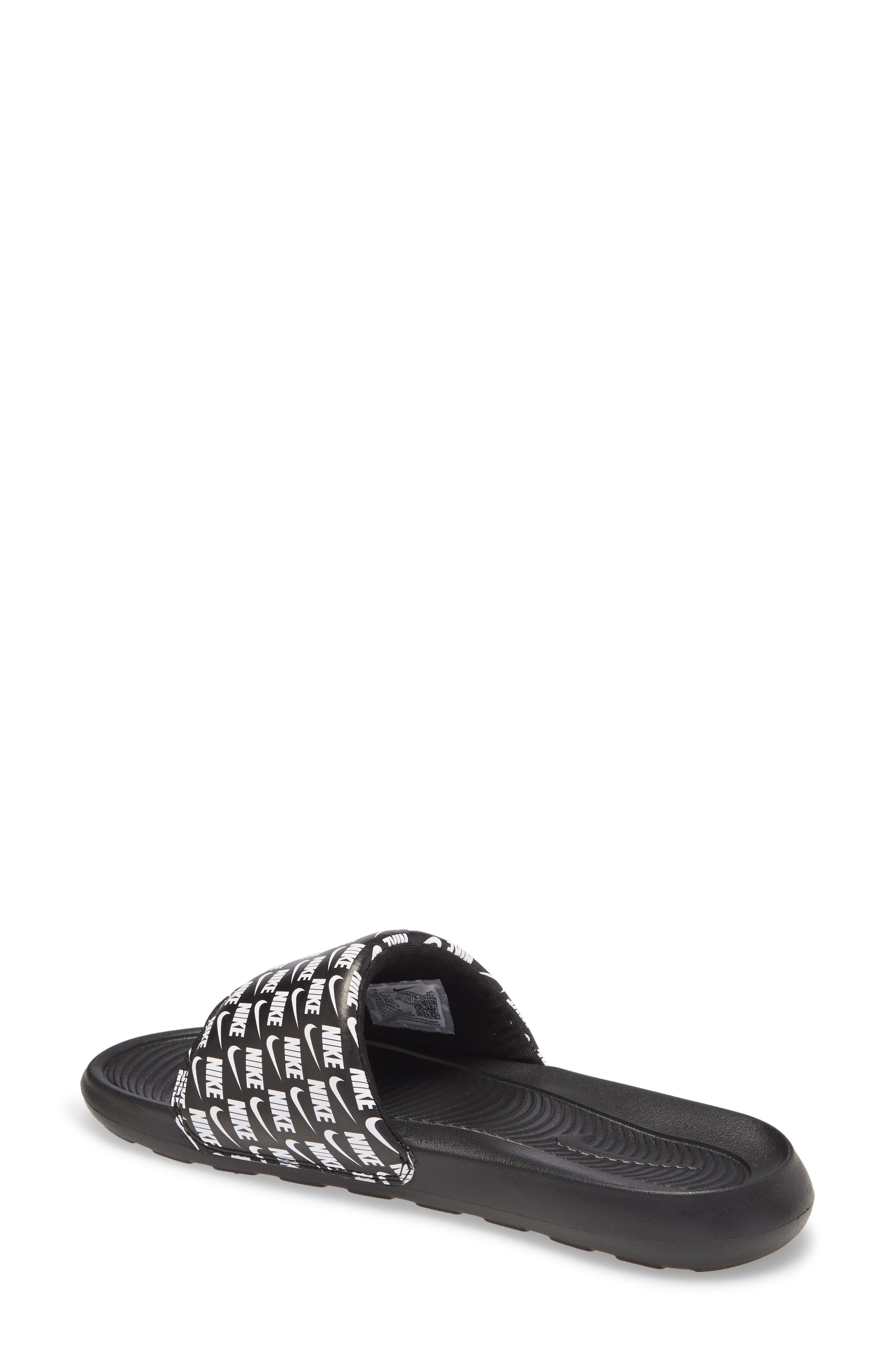 Nike Victori One Sport Slide, Alternate, color, 006 Black/White
