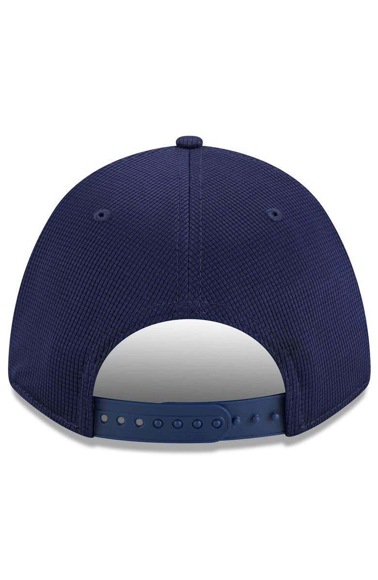 New Era Men's New Era Navy Nashville SC 2025 Jersey Hook 9FORTY M-Crown Adjustable Hat, Alternate, color,