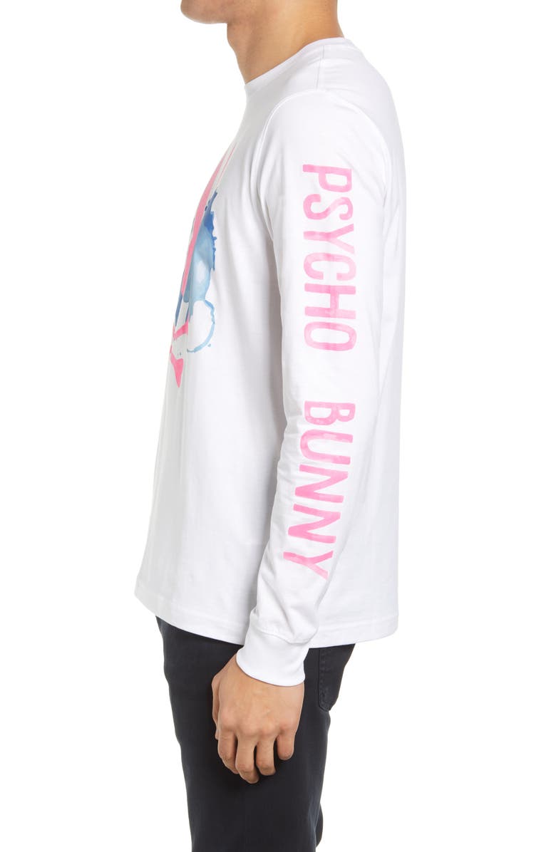 Psycho Bunny Mallette Long Sleeve Graphic Tee, Alternate, color, 