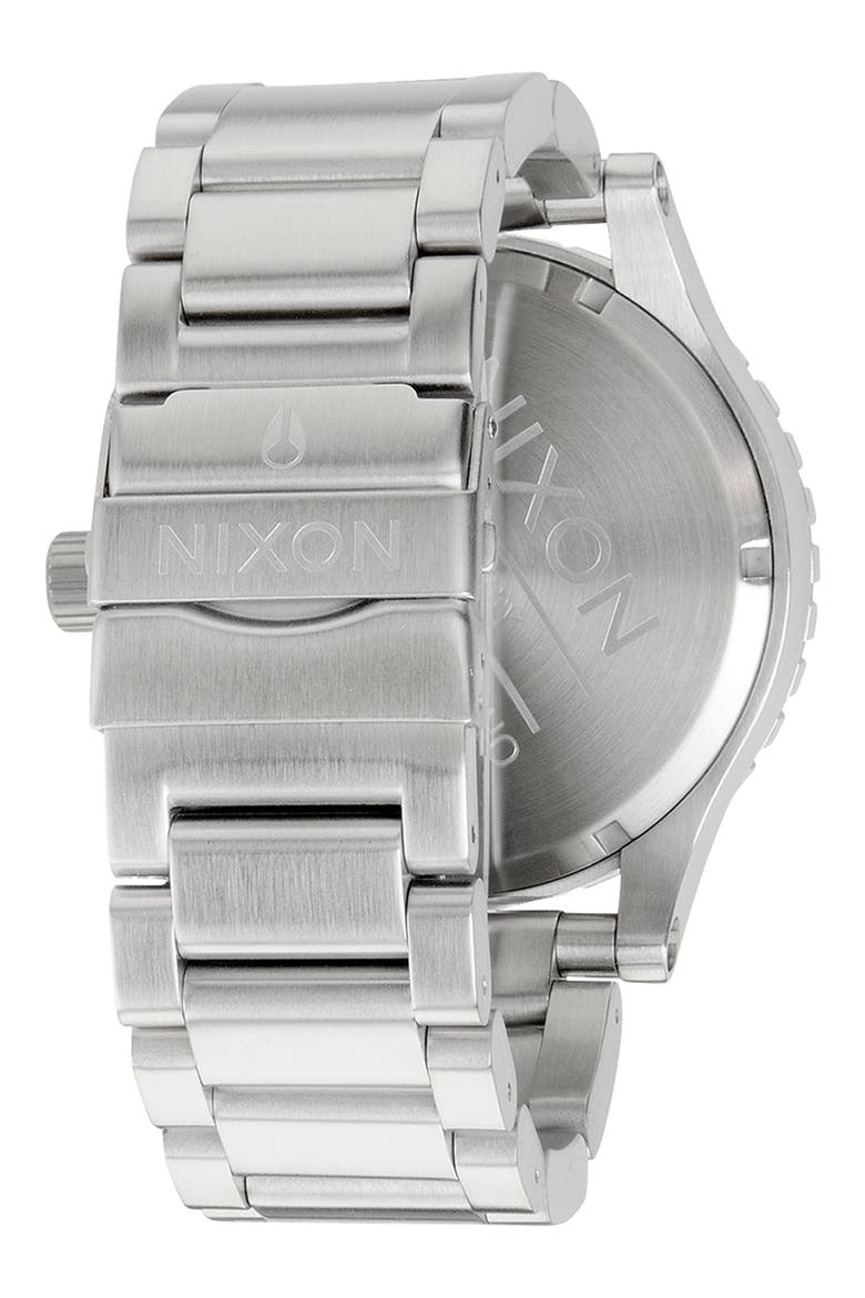 51-30 Chronograph Bracelet Watch, 51mm, Alternate, color, SILVER / MIDNIGHT