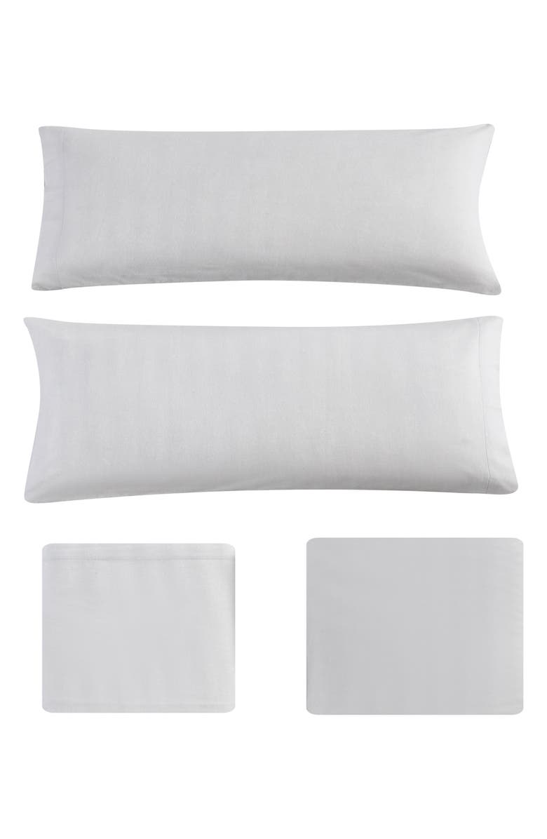 Eddie Bauer Solid Sheet Set, Alternate, color, Lt-Pastel Grey