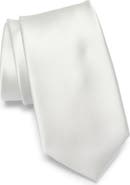 NORDSTROM RACK Solid Satin Tie