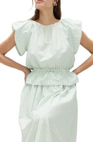 M&S Variegated Stripe Cotton Top