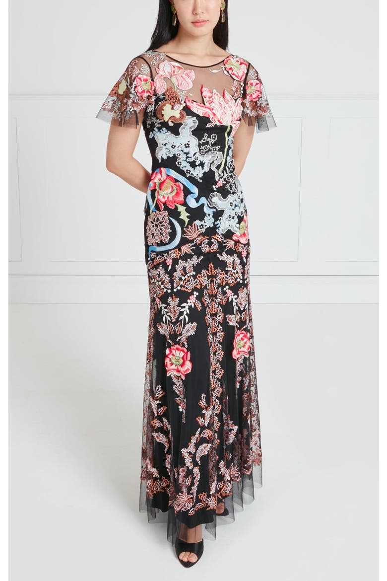 Bilbao Gown, Alternate, color, Black