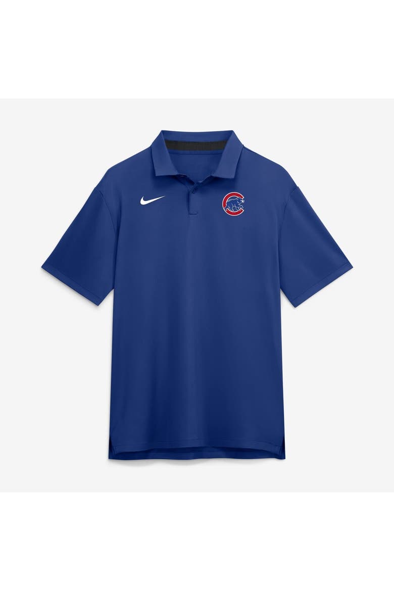 Men's Nike Royal Chicago Cubs Tour Dri-FIT Polo, Main, color, Royal