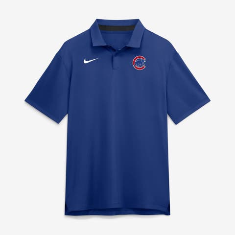 Men's Nike Royal Chicago Cubs Tour Dri-FIT Polo