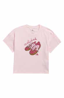 Kids' Loose Fit Sneaker Graphic T-Shirt