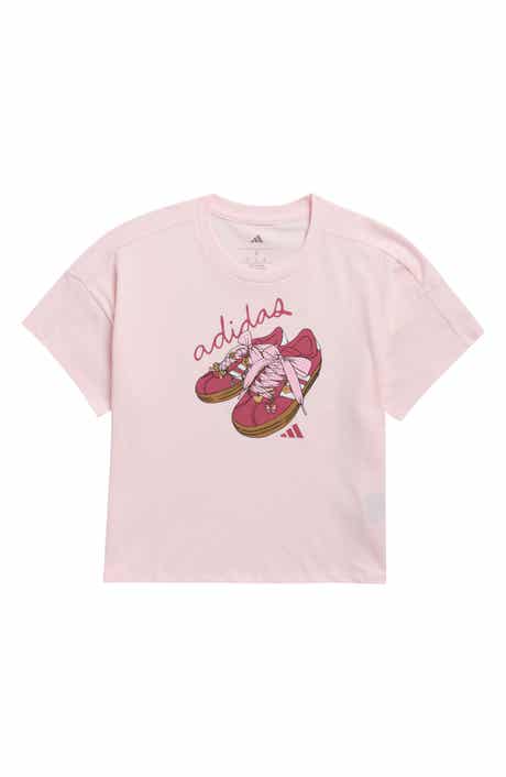 adidas Kids' Loose Fit Sneaker Graphic T-Shirt