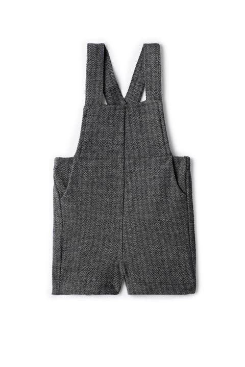 Herringbone Stretch Overalls (Baby)